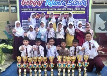 SD Negeri Banjarsari 5 Kota Serang Berjaya di OSN, O2SN dan FLS3N 2026 11 Siswa-siswa SD Negeri Banjarsari 5 Kota Serang