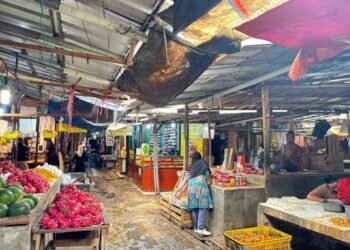 Suasana Pasar Kranggot Cilegon