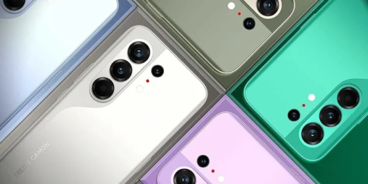 Tampilan Tecno Camon 50 yang bakal hadir di Indonesia dan paling keren di harga yang terjangkau. (Instagram/@pulsachanel)