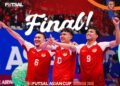 Timnas Futsal Indonesia berhasil kalahkan Jepang dan melaju ke final. (Instagram@timnasfutsal)