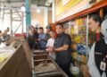 Pasar Murah di Cilegon Diperluas Hingga Kelurahan, Suplai Pangan Murah Disiapkan 2 Walikota Cilegon Robinsar sidak pasar