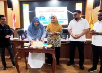 Perayaan Hari Ulang Tahun atau HUT ke 4 RBC dilaksanakan di Ruang Rapat Dewan Perwakilan Rakyat Daerah atau DPRD Kota Cilegon pada Kamis, 5 Februari 2026. (Dok RBC)