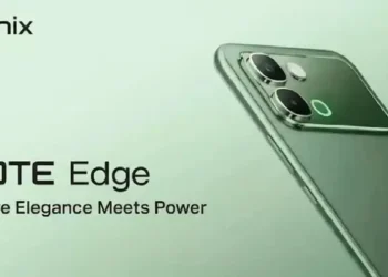 Foto tampilan Infinix Note Edge 5G. (dok. infinix)