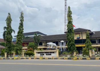 Polres Cilegon berhaisl ringkus pelaku pembunuhan di Ciwandan yang sempat viral. (Dokumentasi Bantenraya.com)