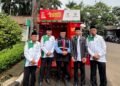 Suasana Peluncuran ZMart dan Z-Auto oleh Baznas Cilegon di halaman Setda Kota Cilegon, Selasa 10 Februari 2026. (Tia/Bantenraya.com)