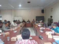 Suasana rapat dengar pendapat DPRD Kota Cilegon dengan warga dan PT Vopak, Kamis 12 Februari 2026. (Uri/Banten Raya)