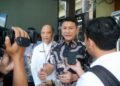 Sekda Provinsi Banten, Deden Apriandhi saat ditemui oleh awak media usai agenda, Jumat, (13/2/2026).