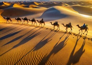 Ilustrasi melakukan perjalanan traveling selama Ramadan ditengah terik siang. (Bulentyilzid/Pixabay)