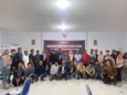 Masyarakat Bojonegara dan Puloampel yang tergabung dalam GEMA BP foto bersama usai deklarasi konsolidasi akbar di Gedung PGRI, Kecamatan Puloampel, Sabtu 14 Februari 2026.