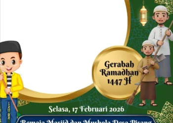 15 Link Twibbon Ramadan 2026, Dijamin Keren dan Kekinian Buat Ibadahmu Makin Semangat 6 Contoh bingkai foto tema Ramadan 2026 yang bisa diunduh melalui link Twibbon di bawah ini. (Twibbonize/anwar siroj)