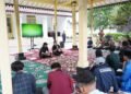 Walikota dan Wakil Walikota Cilegon Robinsar-Fajar Hadi Prabowo menyerap aspirasi dari mahasiswa, Jumat 20 Februari 2026. (Dokumentasi Bantenraya.com)