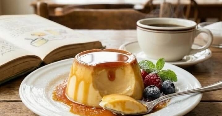 Puding Karamel. (Instagram/@foodmart_id)