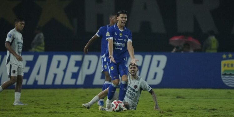 Debut perdana Dion Markx bersama Persib Bandung. (persib.co.id)