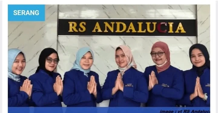 Lowongan Kerja Terbaru Februari 2026 di RS Andalucia untuk Penempatan Serang, Terbuka untuk Lulusan SMA 1 Tersedia lowongan kerja di RS Andalucia. (Instagram/@lokerserangkab.info)