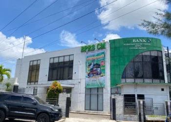 300 Orang PPPK Paruh Waktu Pemkot Cilegon Ajukan Pinjaman ke BPRSCM 6 Gedung BPRSCM yang menerima SK PPPK Paruh Waktu Cilegon. (Tia/Bantenraya.com)