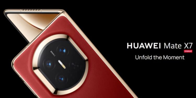 Ilustrasi: Ponsel Huawei Mate X7. (Dokumentasi Huawei)