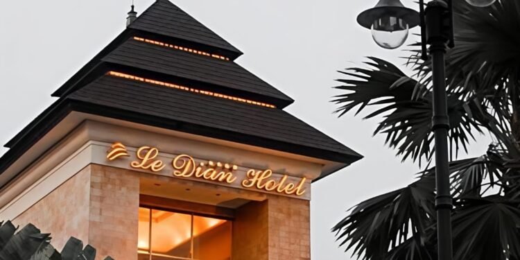 Le Dian Hotel & Cottages memiliki sarana lengkap dengan lokasi strategis dan kapasitas parkir bisa menampung hingga 1.000 kendaraan. (Dokumentasi Le Dian)