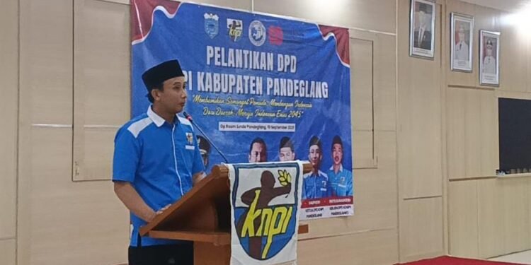 Ketua KNPI Pandeglang, Saepudin. (Dokumentasi Pribadi)