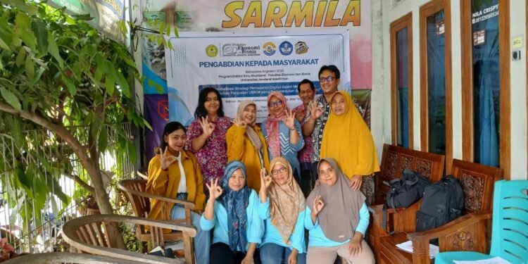 Mahasiswa Doktoral Ilmu Akuntansi Unsoed Gelar PkM 1 unsoed