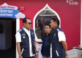 Dirut PT ASDP Indonesia Tinjau Posko Lebaran 2026, Pastikan Pemudik Dapat Layanan Terbaik 6 ASDP Indonesia