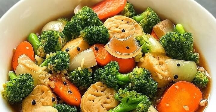 Ide Menu Buka Puasa yang Praktis: Brokoli Tofu Lada Hitam