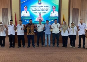 Suasana Forum Perangkat Daerah Disperkim Kota Cilegon di Aula Diskominfo Cilegon. (Dokumen Diskominfo)