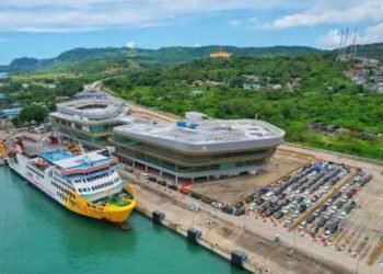 Suasana Pelabuhan Bakauheni yang akan ramai dipadati pemudik menjelang Lebaran 2026. Dok: Lampung Eksis.