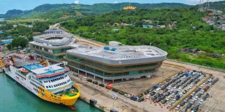 Suasana Pelabuhan Bakauheni yang akan ramai dipadati pemudik menjelang Lebaran 2026. Dok: Lampung Eksis.
