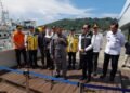 Kunjungan Dirjen Hubla dan Komisi 5 DPR RI ke Pelabuhan Merak untuk meninjau pelabuhan dan kapal pada Kamis, 12 Maret 2026. (Uri/Bantenraya.com)