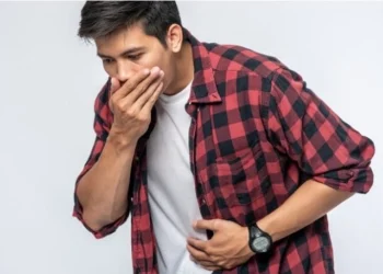 Ilustrasi asam lambung naik