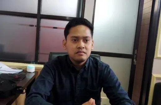 Kasat Reskrim Polres Pandeglang, Iptu Alfian Yusuf memberikan, keterangan penanganan kasus dugaan pelecehan perempuan.