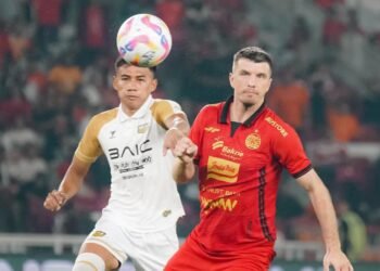 Persija Jakarta akan menghadapi Dewa United di JIS. (Instagram@persija)