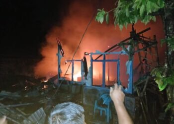 Pemilik Lagi Tertidur Lelap, Rumah Warga di Pandeglang Ludes Terbakar 6 Rumah warga di Pandeglang terbakar