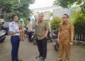 Walikota Serang Budi Rustandi meninjau kantor Dishub Kota Serang, Selasa 3 Maret 2026. (Harir Baldan/Bantenraya.com)