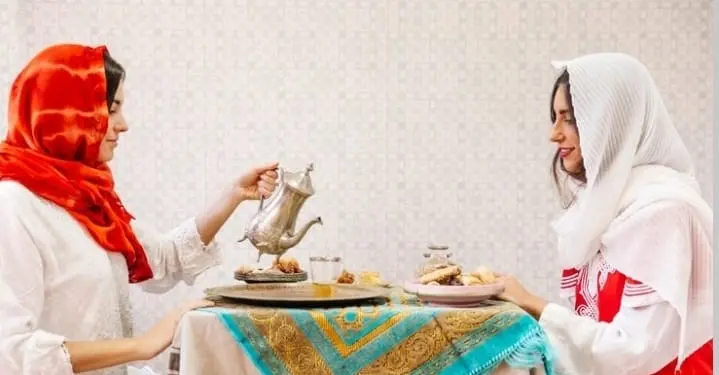 Ilustrasi buka puasa Ramadan. (freepik/freepik)