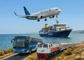 Potret moda transportasi yang disiapkan untuk mudik Lebaran Idul Fitri. (Instagram @kemenhub151)