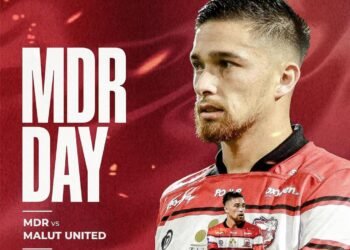 Madura United ingin menjauh dari jeratan Zona Degradasi. (Instagram/@maduraunited.fc)