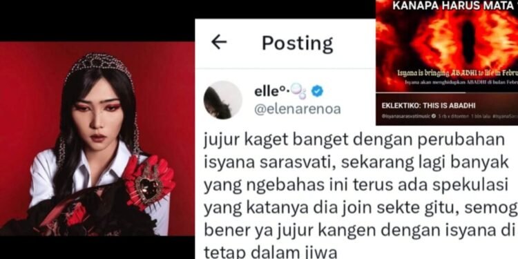 Isyana Sarasvati (X/@elenarenoa)