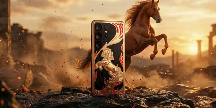 Saat Samsung S26 Ultra Jadi Ponsel Sultan, Dilapisi Emas 24 Karat dan Dijual Rp190 Juta 1 Ilustrasi tampilan ponsel Samsung S26 Ultra Caviar Edition. (Dokumentasi Samsung Fans)