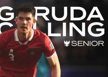 Elkan Baggot masuk dalam daftar pemain Timnas Indonesia yang dipanggil untuk FIFA Series 2026. (Instagram/@feeds.timnas)