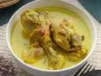 Lima Hidangan Khas Lebaran yang Membuat Tamu Tertarik Icip-icip 17 hidangan opor ayam yang biasa disajikan saat Lebaran. (Ig/lembongan.cooking)