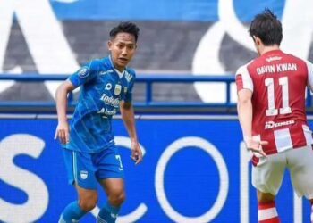 Persib bersiap hadapi laga tunda versus Borneo FC. (Instagram/@beckham_put7)