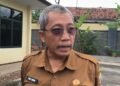 Sekretaris Inspektorat Lebak Vidya Indra memberi keterangan terkait dugaan pungli di Dinsos Lebak (Dokumentasi Bantenraya.com)
