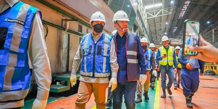 Kunjungan DPR RI ke Krakatau Steel pada Kamis, 12 Maret 2026. (Dok PT KS)