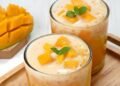 Mango sago ala Thailand bisa jadi menu buka puasa nikmat. (Instagram/@foodmart_id)