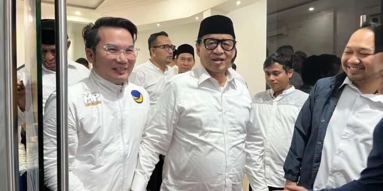 Susun Strategi dari Sekarang, Nasdem Banten Incar Kursi Pimpinan DPRD di Pileg 2029 1 Ketua DPW Partai Nasdem Provinsi Banten Wahidin Halim (pakai peci). (Muhamad Tohir/ Bantenraya.com)