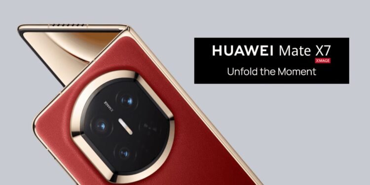 Ponsel Huawei Mate X7. (Dok. Huawei)