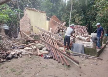 potensi bencana pergerakan tanah di Kabupaten Lebak