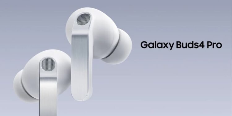 Samsung Galaxy Buds 4 vs Buds 4 Pro, Apa Saja Perbedaannya? 1 Tampilan perangkat Samsung Galaxy Buds 4 series. (Dok. Samsung Indonesia)